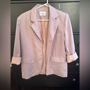 Women's Lavender oversized Blazer